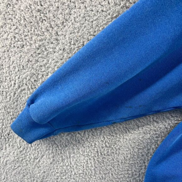 Vintage Las Vegas Sweatshirt Mens Extra Large Blue Black Zip Hoodie Spellout 90s - Picture 5 of 16